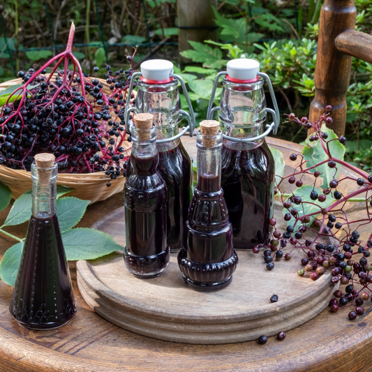 Elderberry Syrup: Triple Potent, Full Spectrum, Immunity Shots